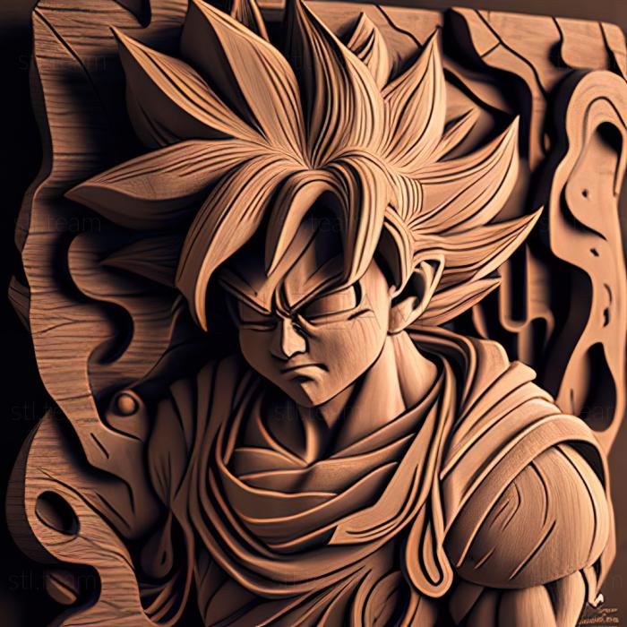 3D model st Son Goku Kakarrot (STL)